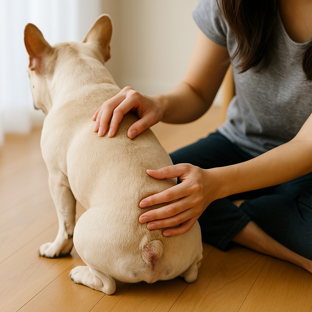 フレンチブルドッグのしっぽトラブルとお手入れ方法